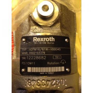 R902193379 A2FM16/61W-VBB040 Rexroth Axial Piston Pump/motor