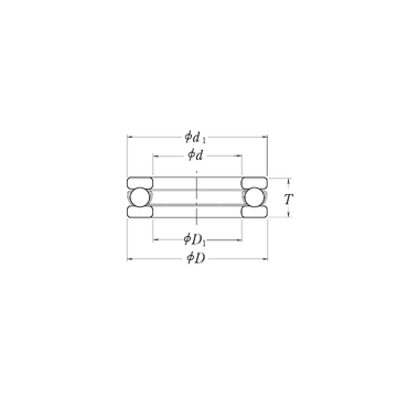 MT2.1/2 RHP MT2.1/2 RHP Thrust Ball Bearings