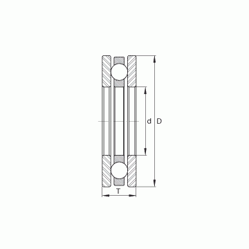 FT15 INA FT15 INA Thrust Ball Bearings