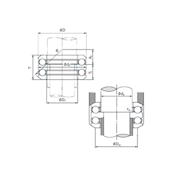 54324 NACHI 54324 NACHI Thrust Ball Bearings