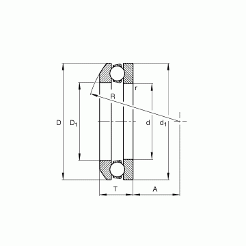 53234-MP FAG 53234-MP FAG Thrust Ball Bearings