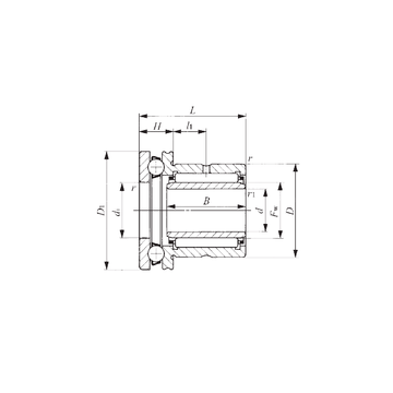 NAXI 723 IKO NAXI 723 IKO Complex Bearings