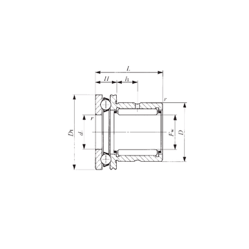 NAX 6040Z IKO NAX 6040Z IKO Complex Bearings