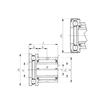 NAXI 4032Z IKO NAXI 4032Z IKO Complex Bearings