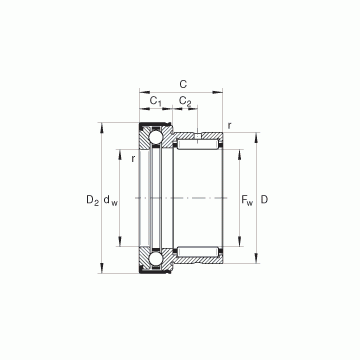 NKX25-Z INA NKX25-Z INA Complex Bearings