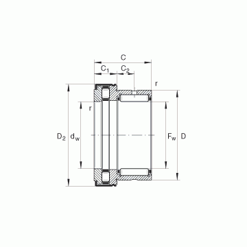 NKXR40-Z INA NKXR40-Z INA Complex Bearings