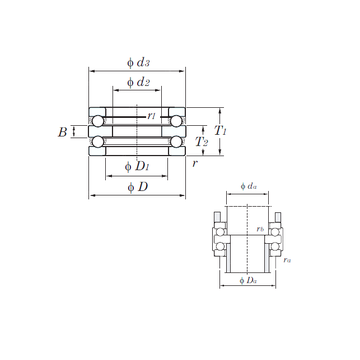 52310 KOYO 52310 KOYO Thrust Ball Bearings #1 small image