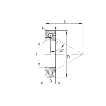 7602085-TVP FAG 7602085-TVP FAG Thrust Ball Bearings