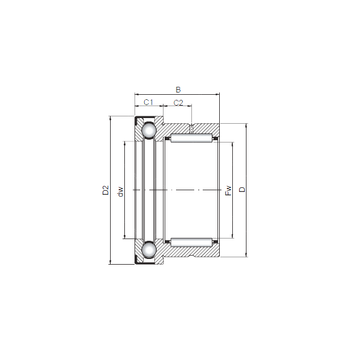 NKX 50 Z ISO NKX 50 Z ISO Complex Bearings