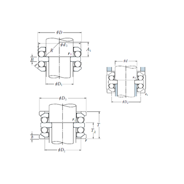 54207U NSK 54207U NSK Thrust Ball Bearings